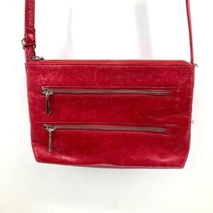HOBO Red International Mission Crossbody